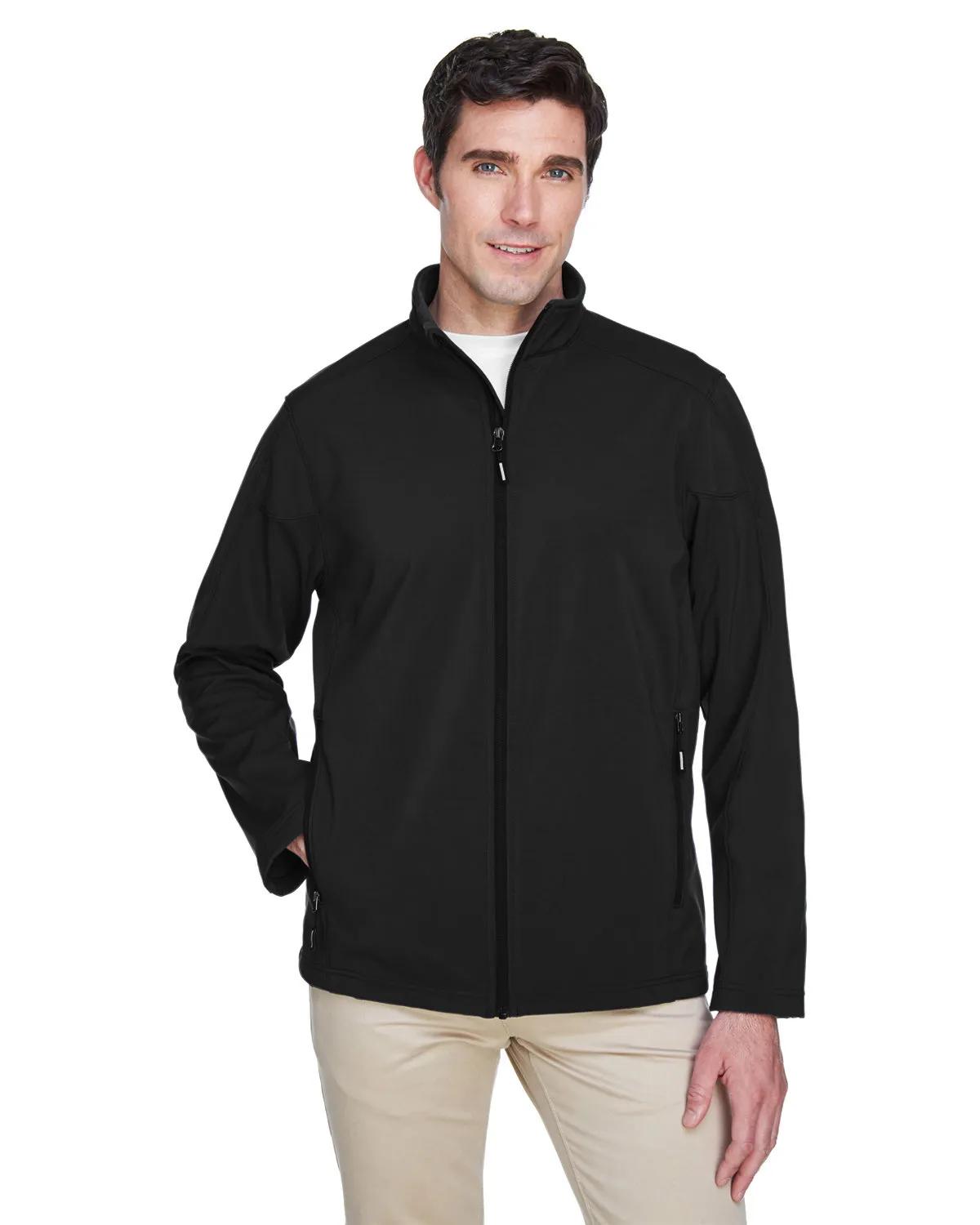 Men's Cruise Two-Layer Fleece Bonded Soft Shell Jacket 3 of 27