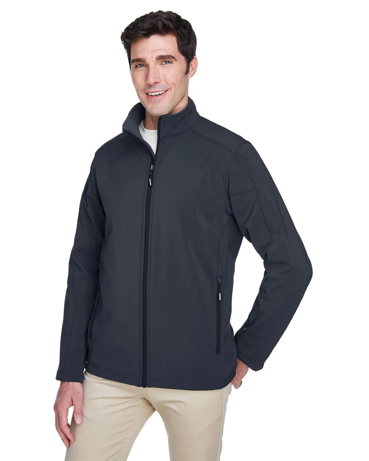 Men's Cruise Two-Layer Fleece Bonded Soft Shell Jacket 4 of 27