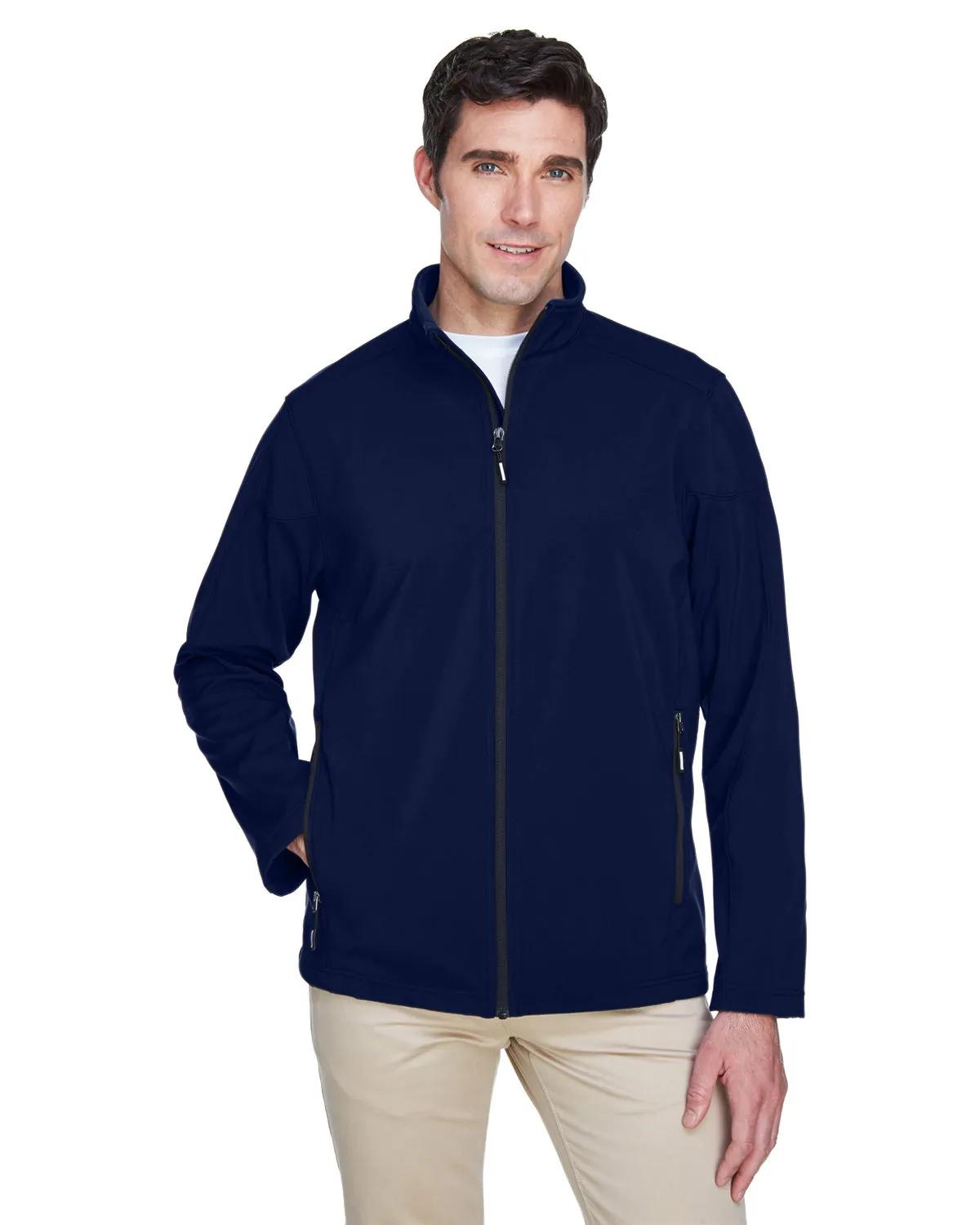 Men's Cruise Two-Layer Fleece Bonded Soft Shell Jacket 2 of 27