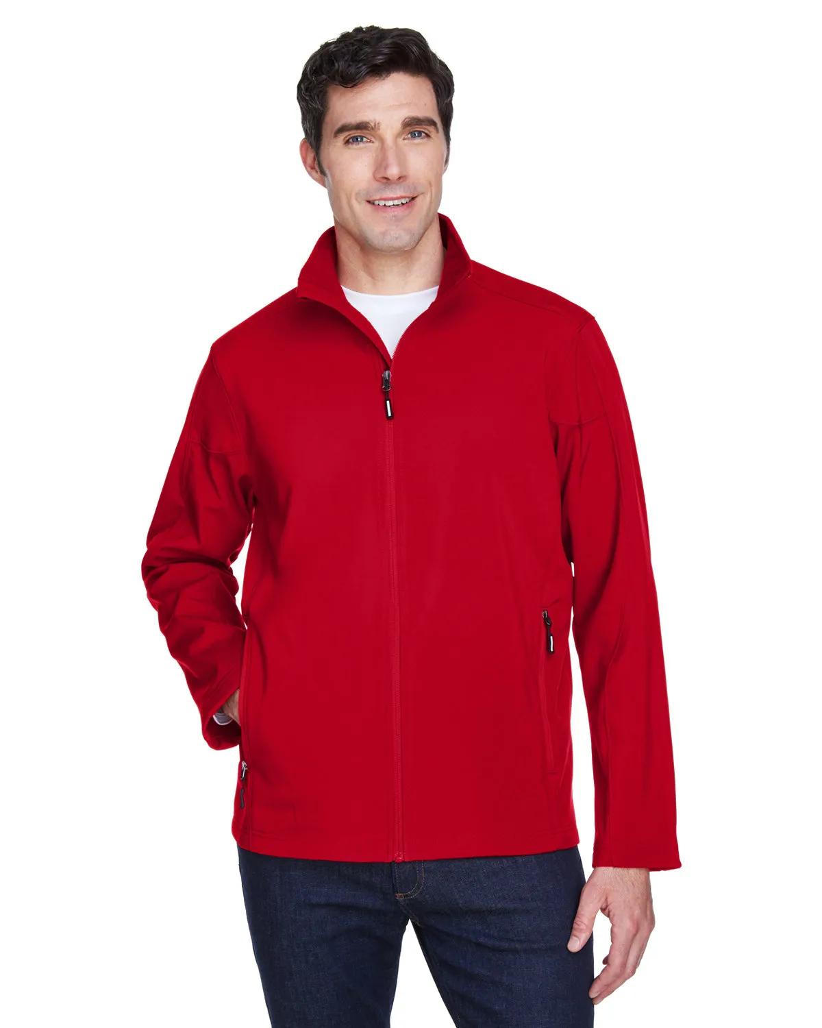 Men's Cruise Two-Layer Fleece Bonded Soft Shell Jacket 3 of 27