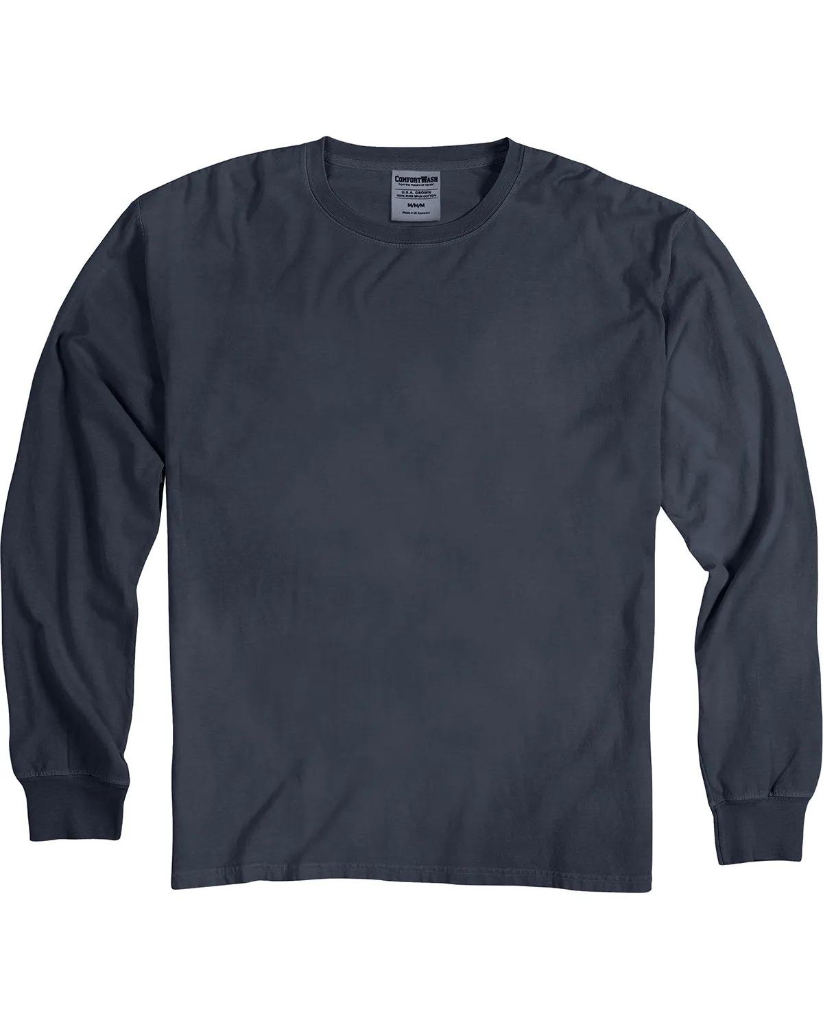 Unisex Garment-Dyed Long-Sleeve T-Shirt 67 of 158