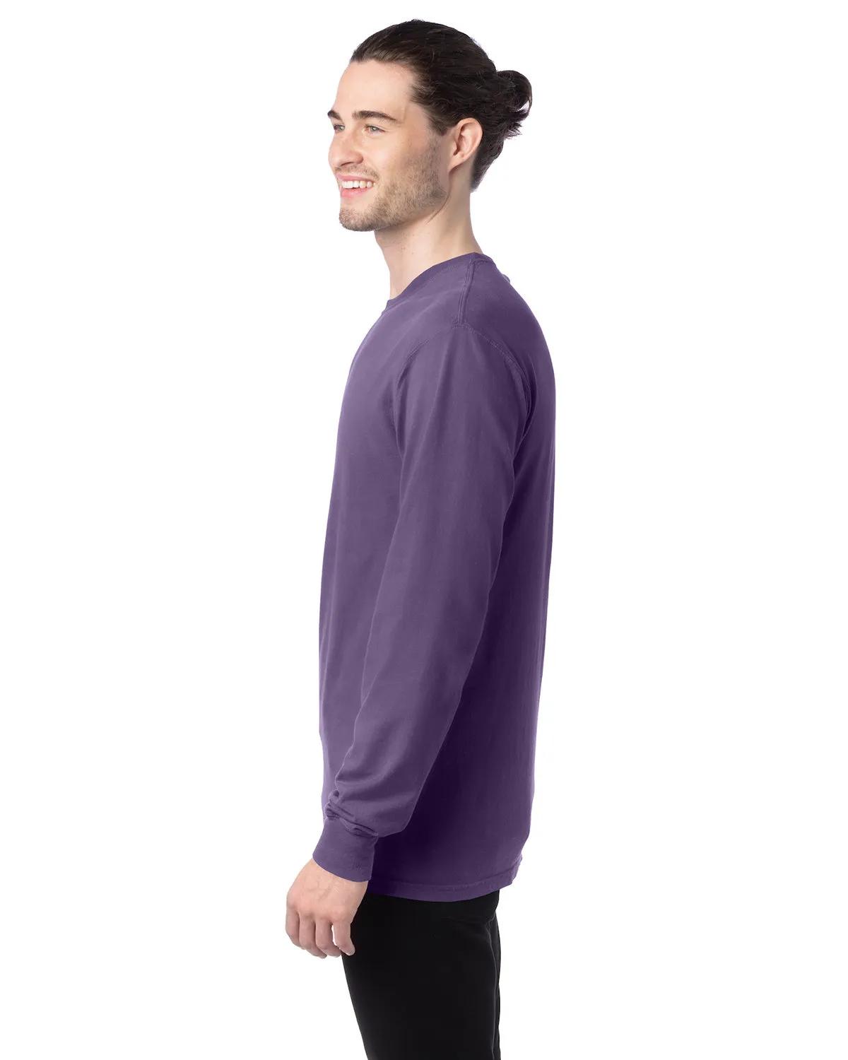 Unisex Garment-Dyed Long-Sleeve T-Shirt 124 of 158