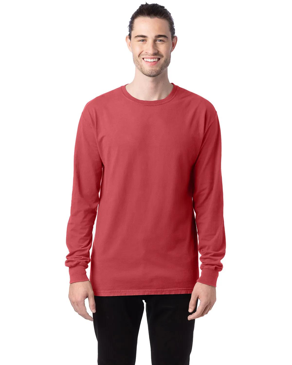 Unisex Garment-Dyed Long-Sleeve T-Shirt 17 of 158