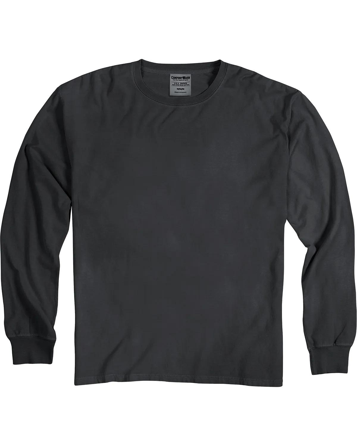 Unisex Garment-Dyed Long-Sleeve T-Shirt 82 of 158