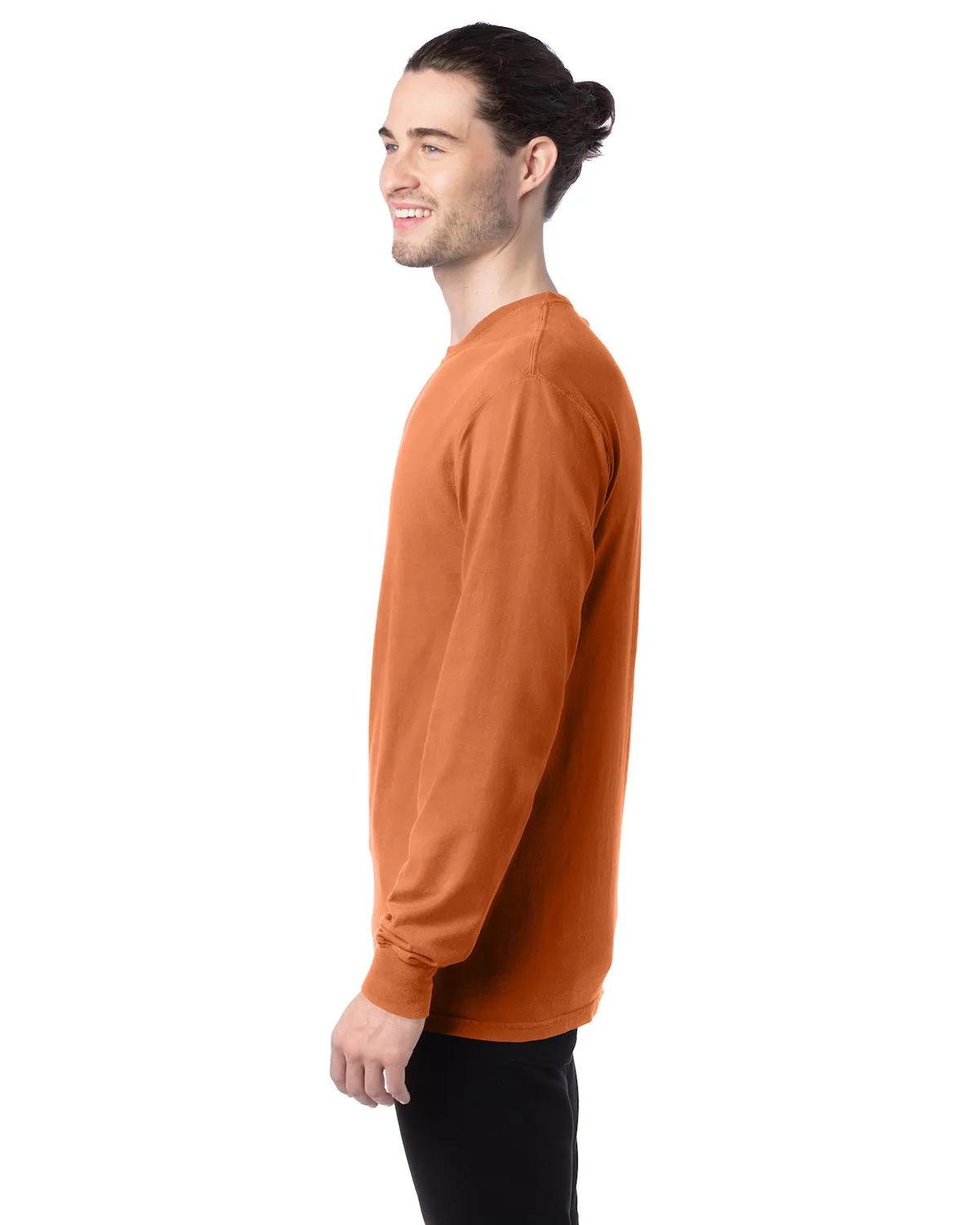 Unisex Garment-Dyed Long-Sleeve T-Shirt 52 of 158