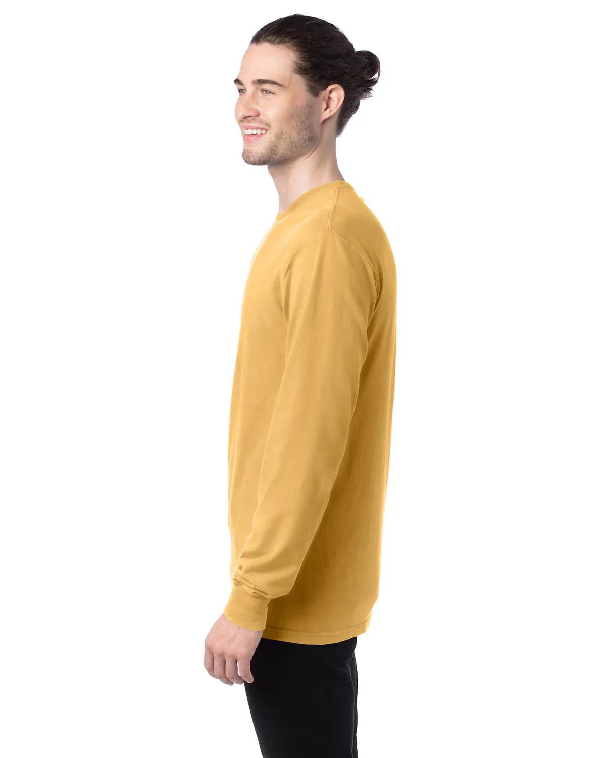 Unisex Garment-Dyed Long-Sleeve T-Shirt 44 of 158