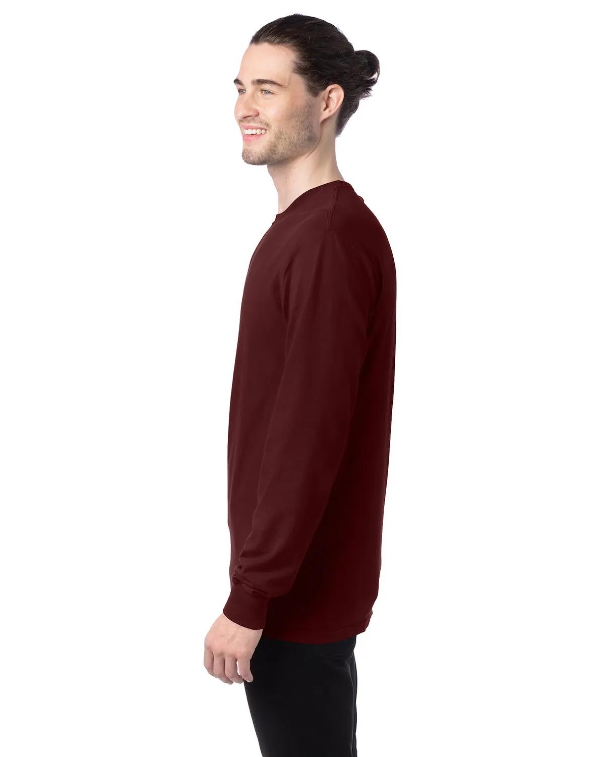 Unisex Garment-Dyed Long-Sleeve T-Shirt 59 of 158