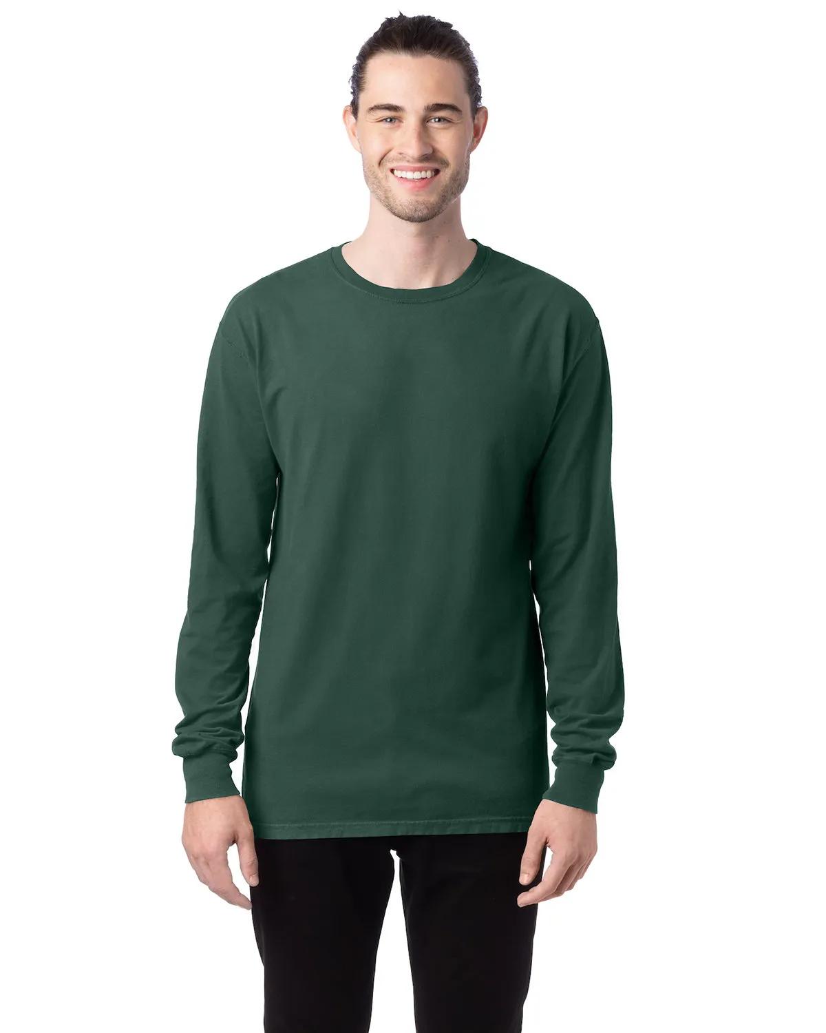 Unisex Garment-Dyed Long-Sleeve T-Shirt 4 of 158