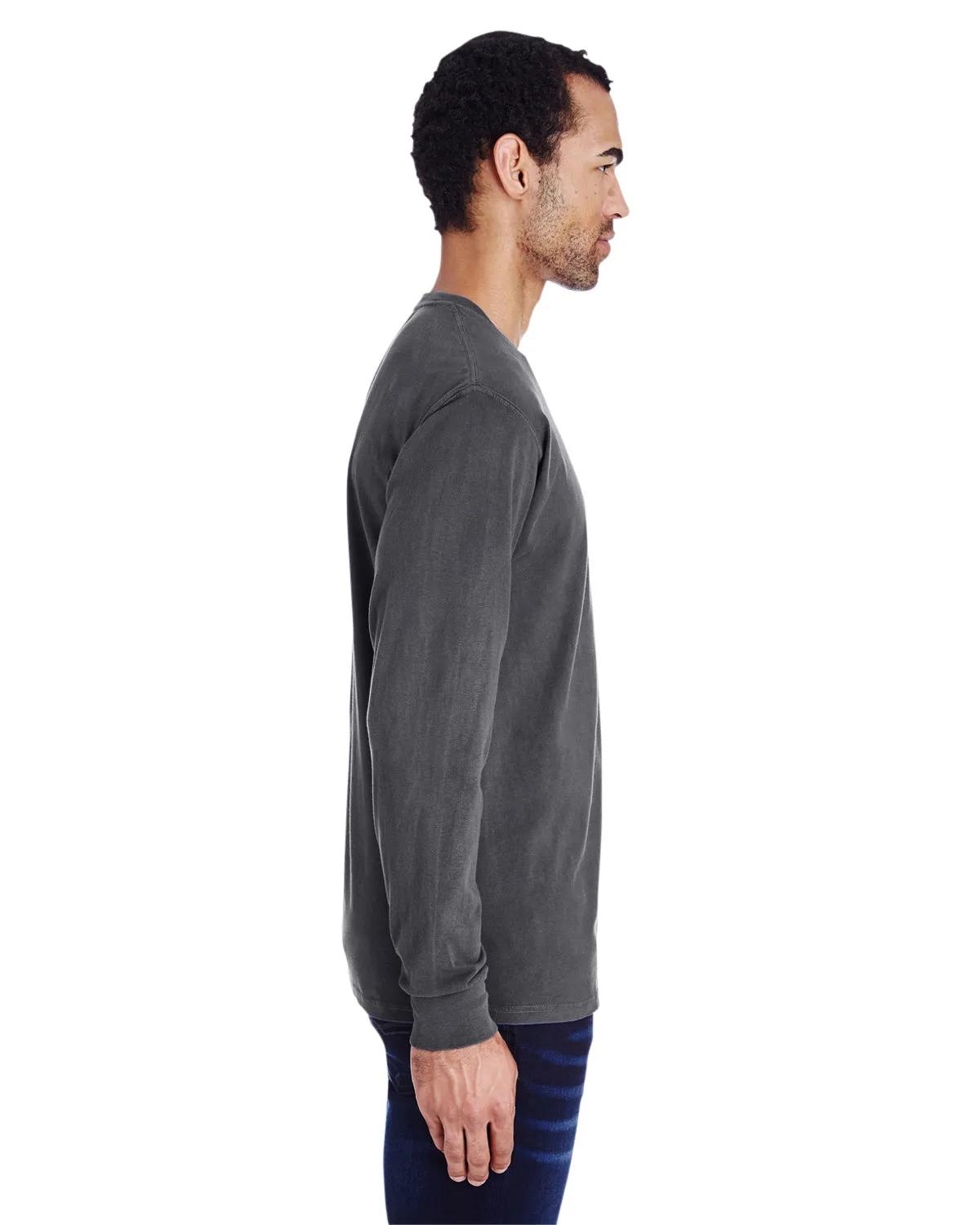 Unisex Garment-Dyed Long-Sleeve T-Shirt 115 of 158