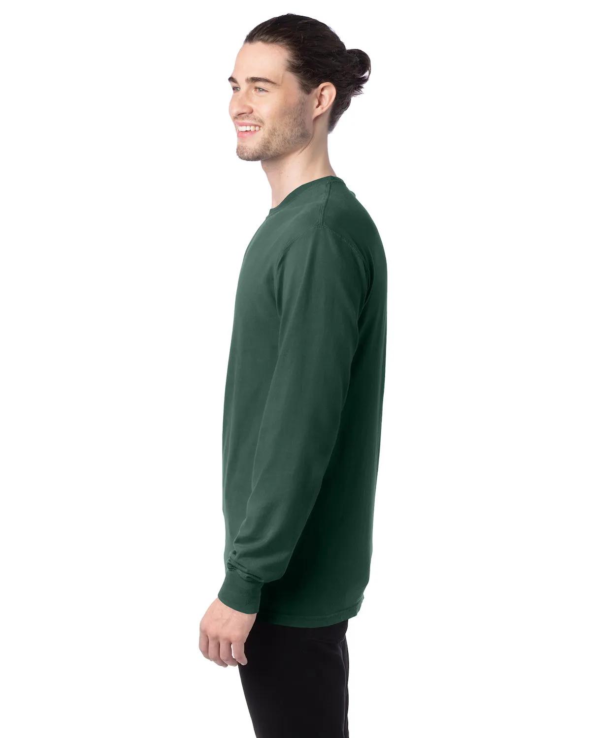 Unisex Garment-Dyed Long-Sleeve T-Shirt 139 of 158