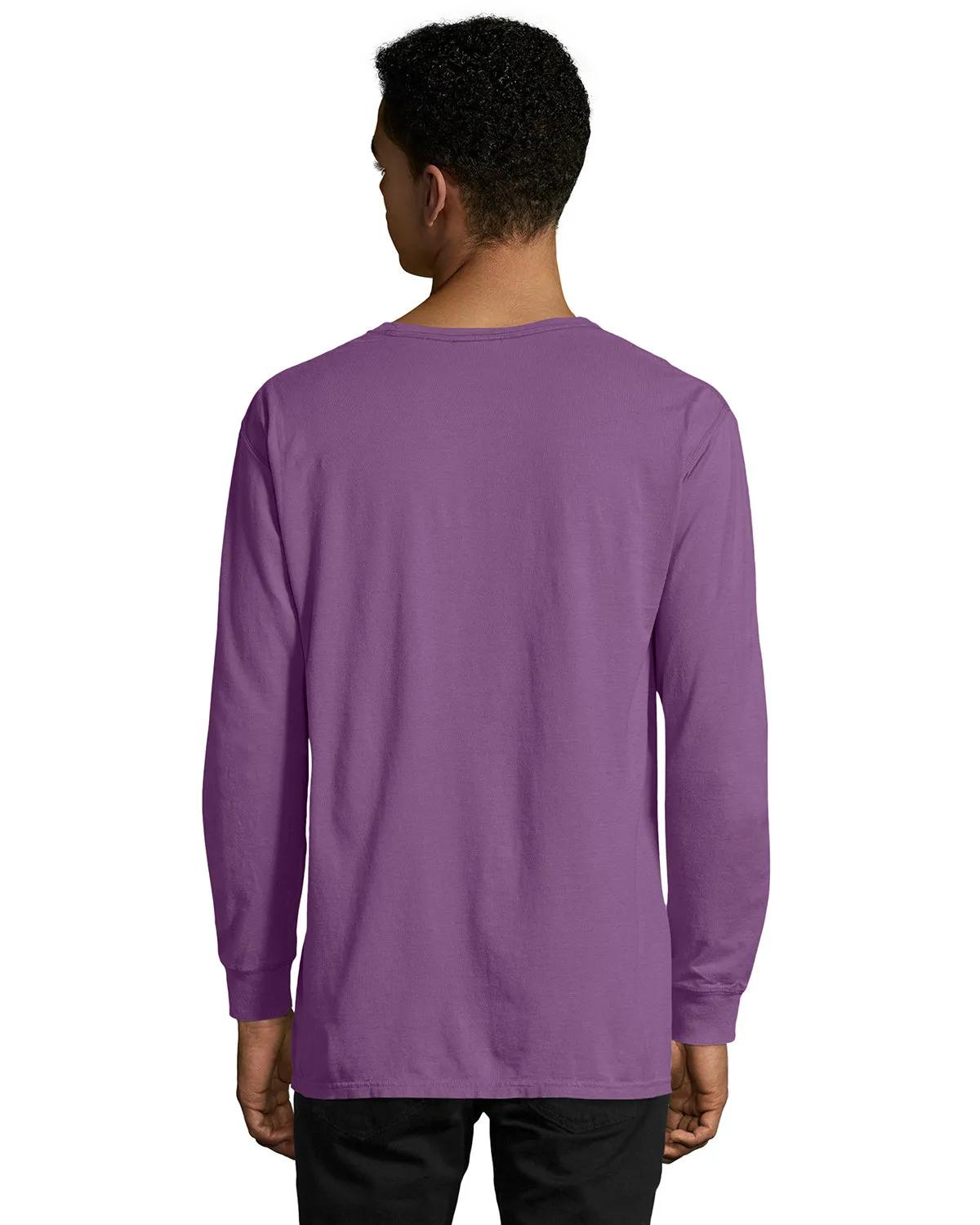 Unisex Garment-Dyed Long-Sleeve T-Shirt 99 of 158