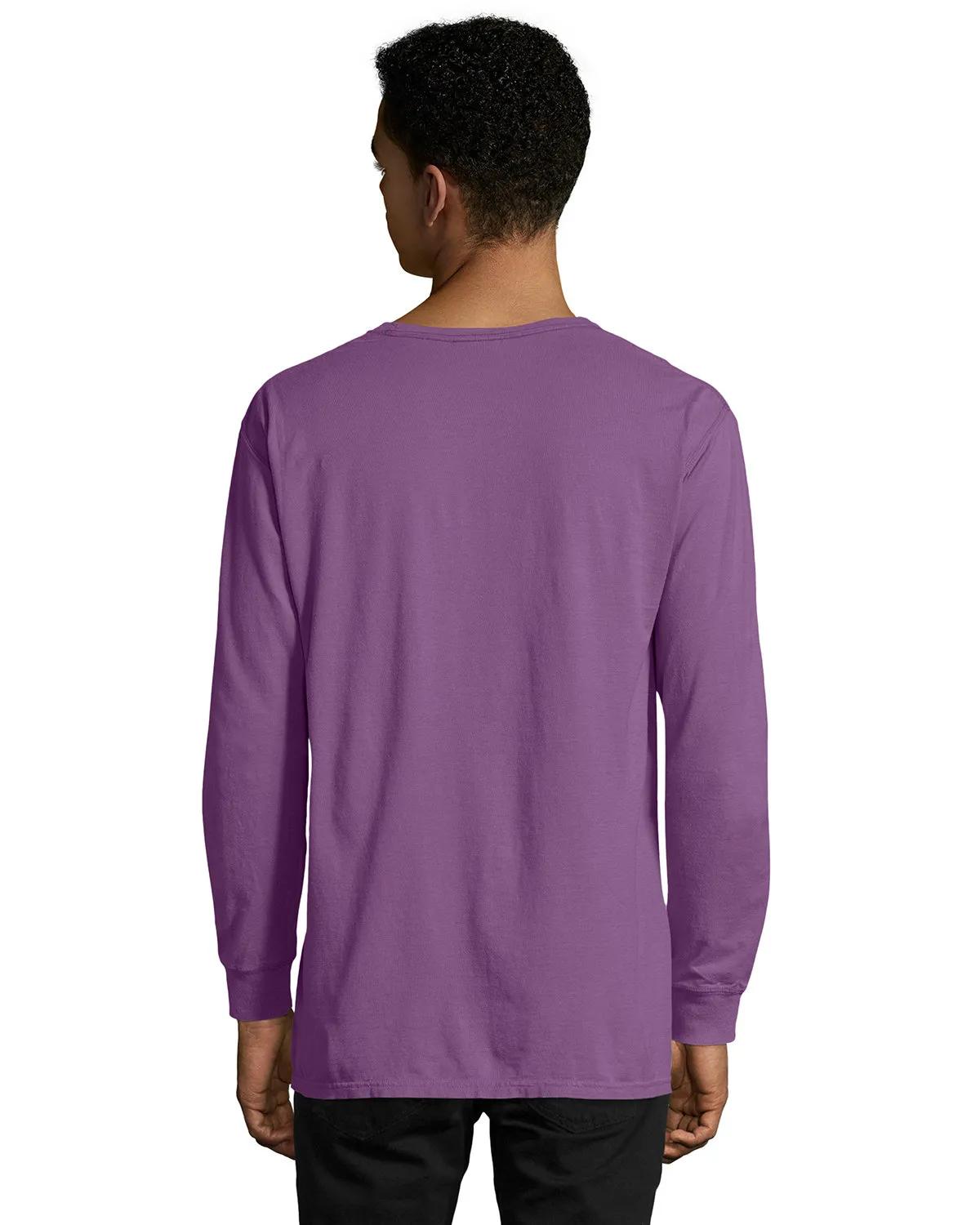 Unisex Garment-Dyed Long-Sleeve T-Shirt 133 of 158