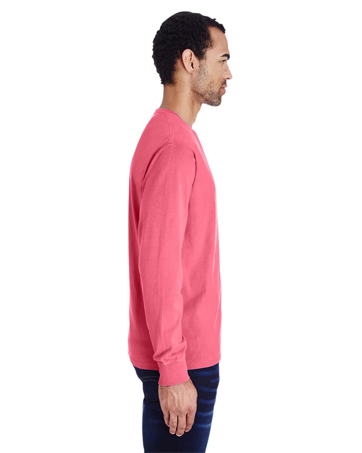 Unisex Garment-Dyed Long-Sleeve T-Shirt 61 of 158