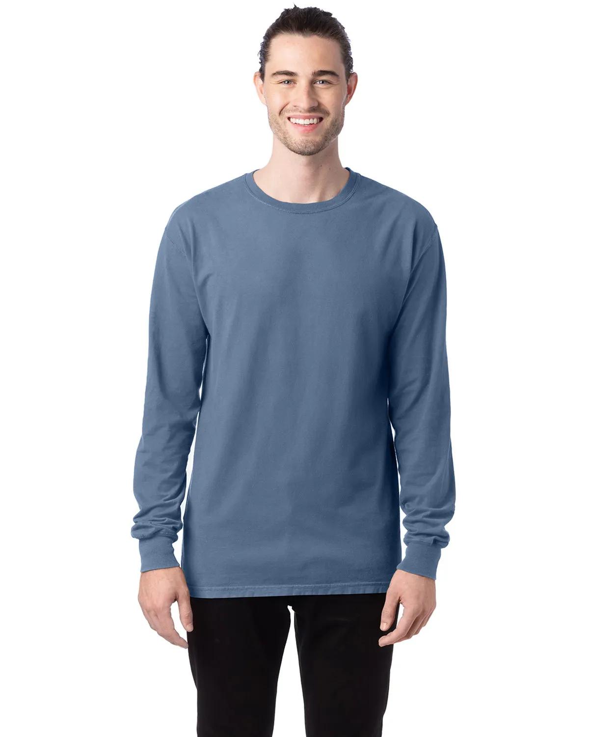 Unisex Garment-Dyed Long-Sleeve T-Shirt 2 of 158