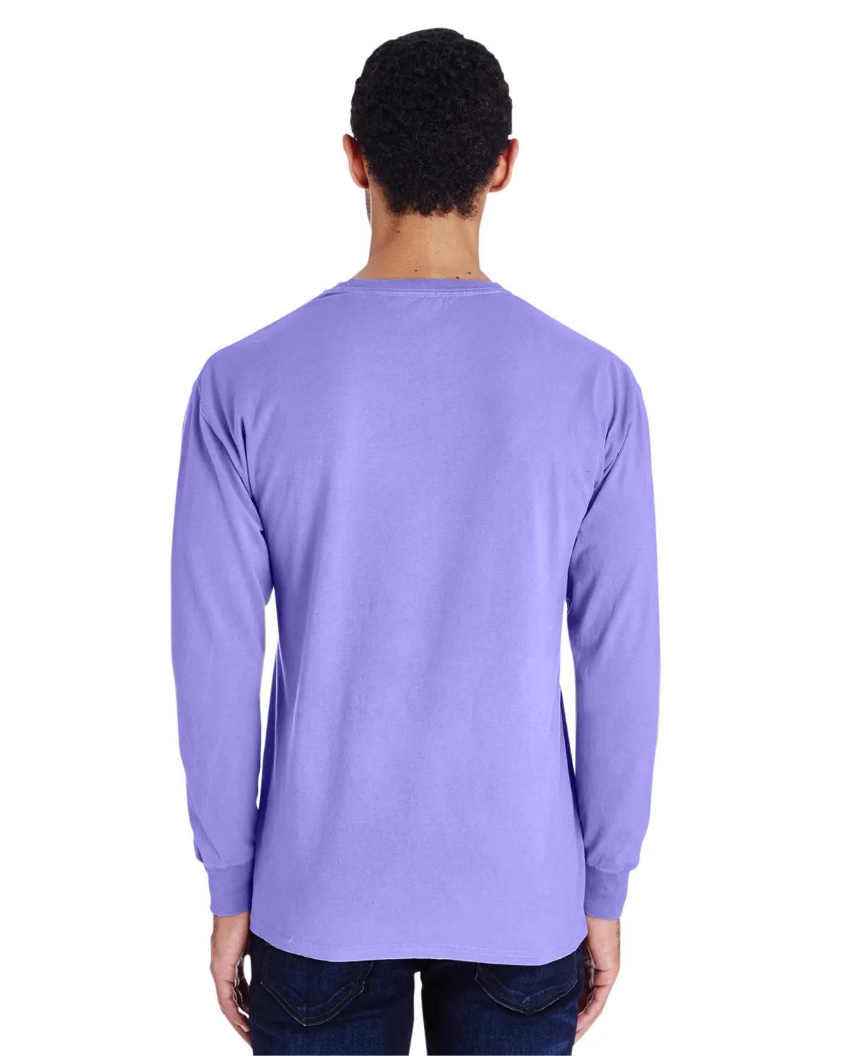 Unisex Garment-Dyed Long-Sleeve T-Shirt 77 of 158