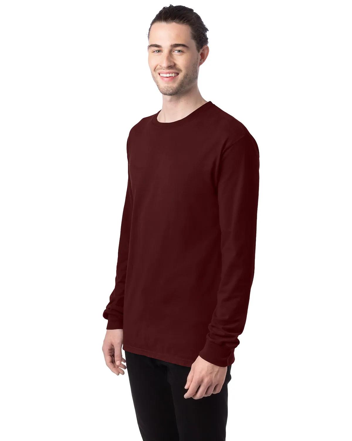 Unisex Garment-Dyed Long-Sleeve T-Shirt 57 of 158