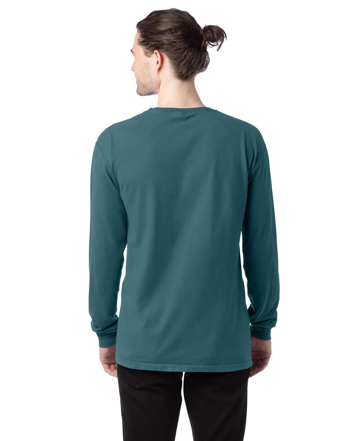 Unisex Garment-Dyed Long-Sleeve T-Shirt 151 of 158