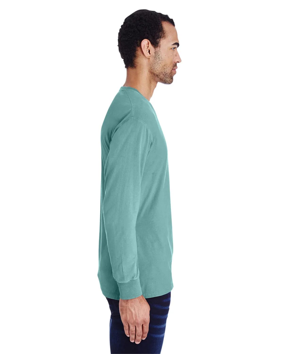 Unisex Garment-Dyed Long-Sleeve T-Shirt 131 of 158