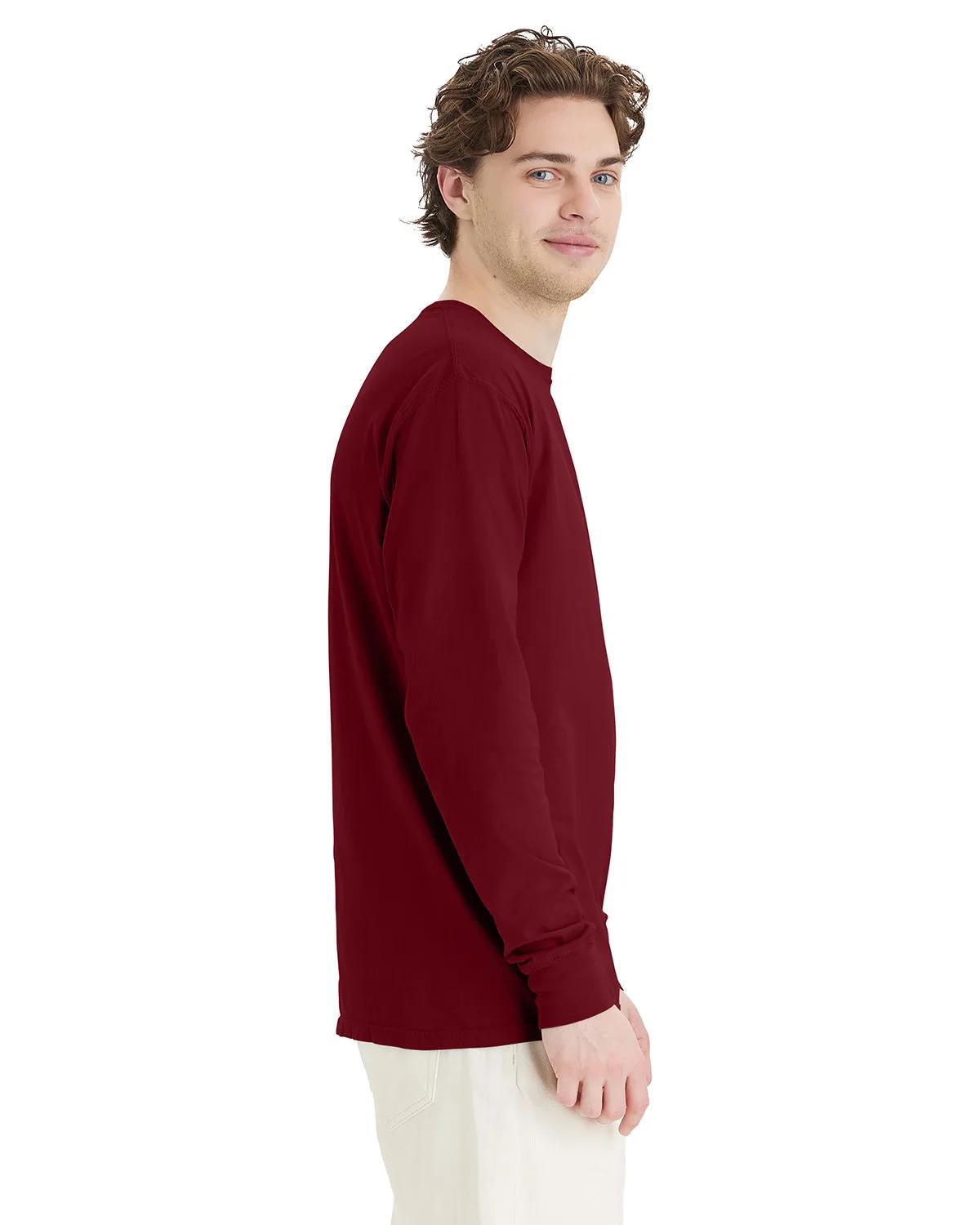 Unisex Garment-Dyed Long-Sleeve T-Shirt 114 of 158