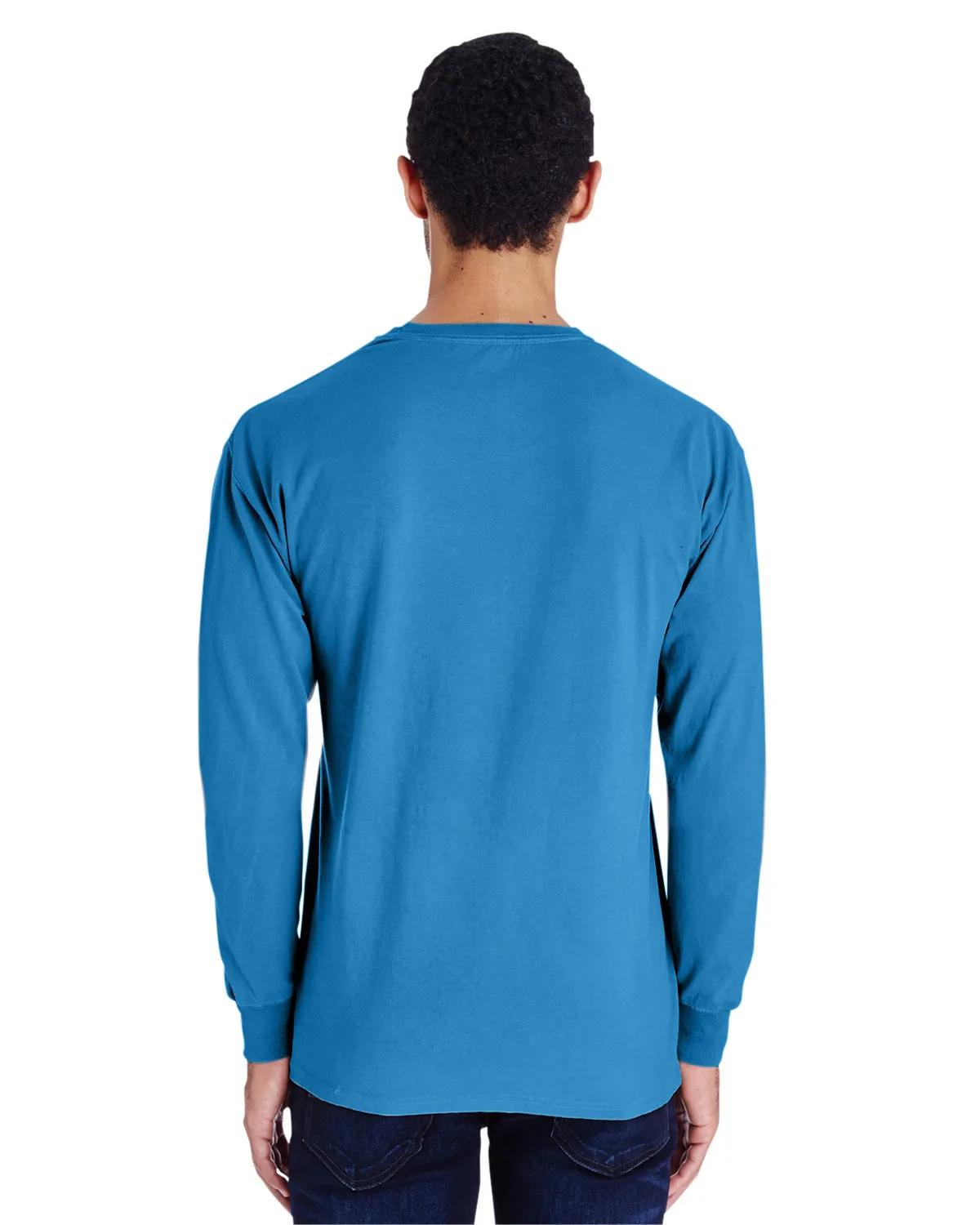 Unisex Garment-Dyed Long-Sleeve T-Shirt 111 of 158