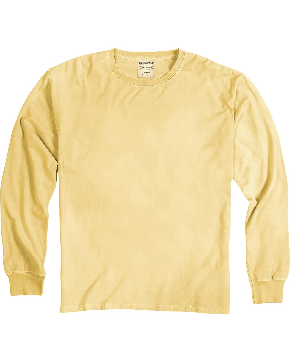 Unisex Garment-Dyed Long-Sleeve T-Shirt 100 of 158