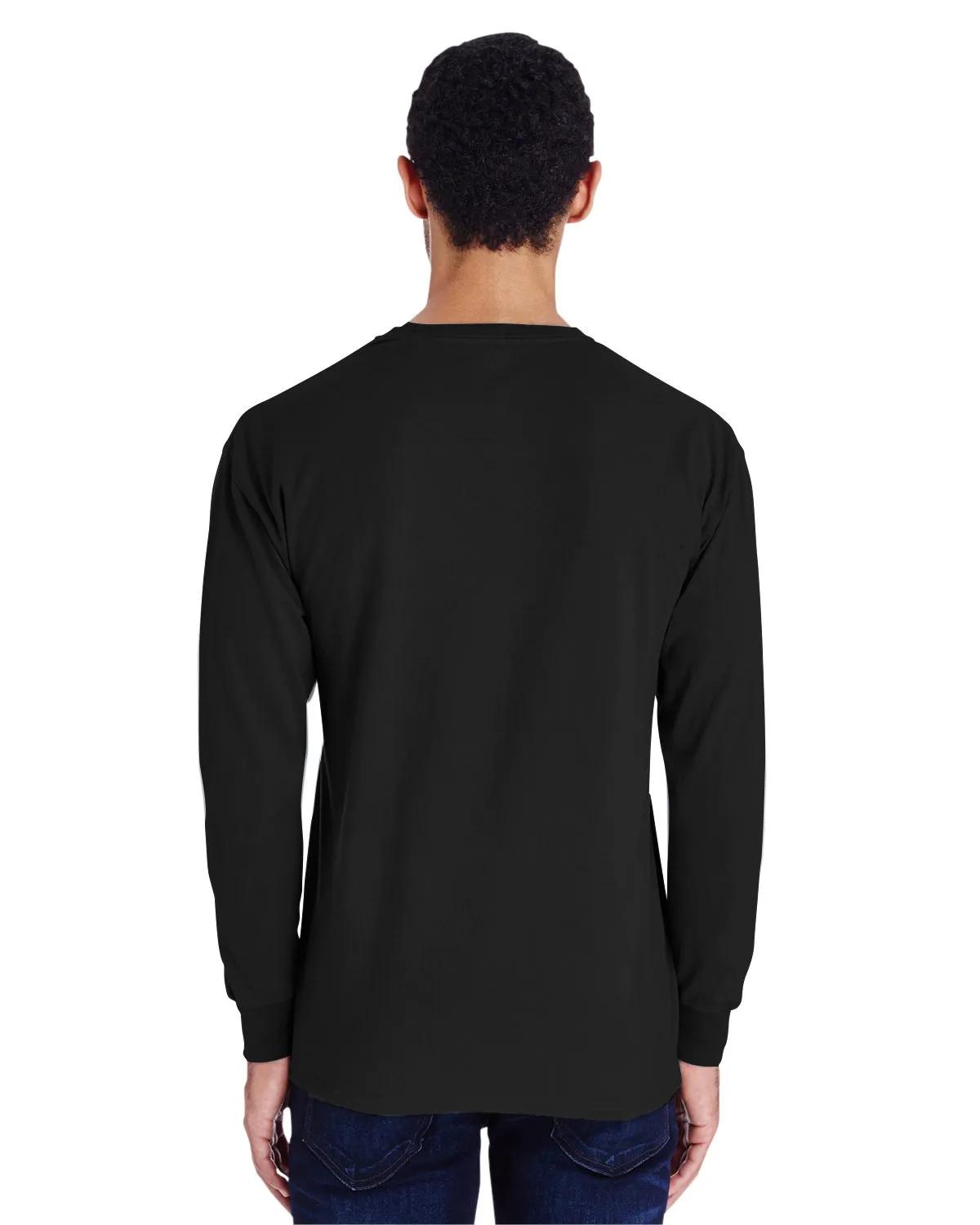 Unisex Garment-Dyed Long-Sleeve T-Shirt 73 of 158