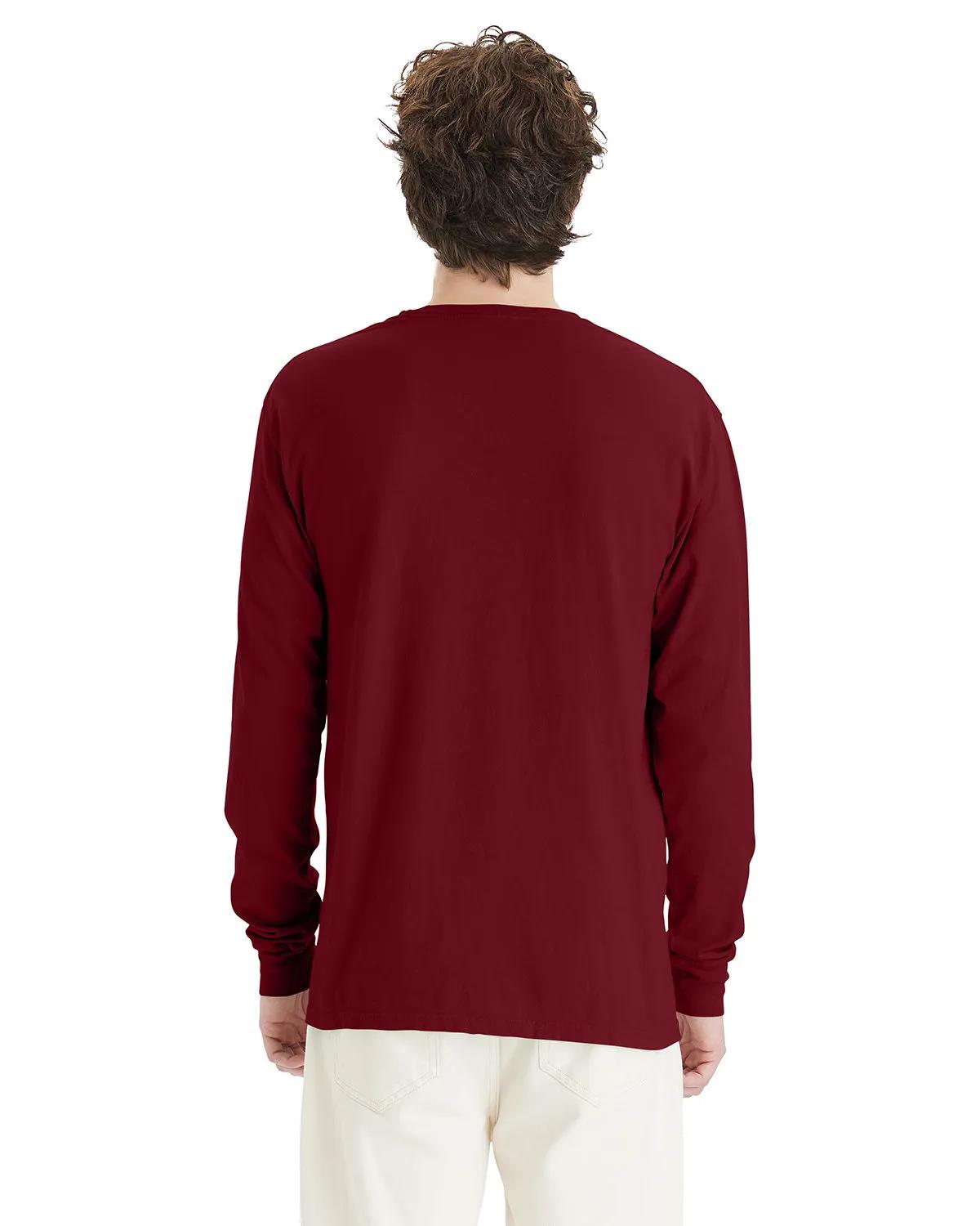 Unisex Garment-Dyed Long-Sleeve T-Shirt 113 of 158