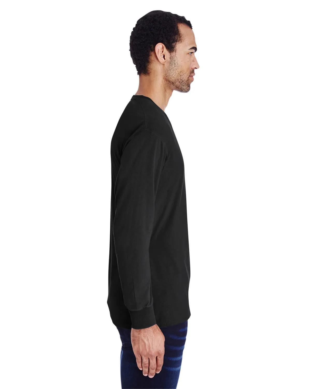 Unisex Garment-Dyed Long-Sleeve T-Shirt 40 of 158