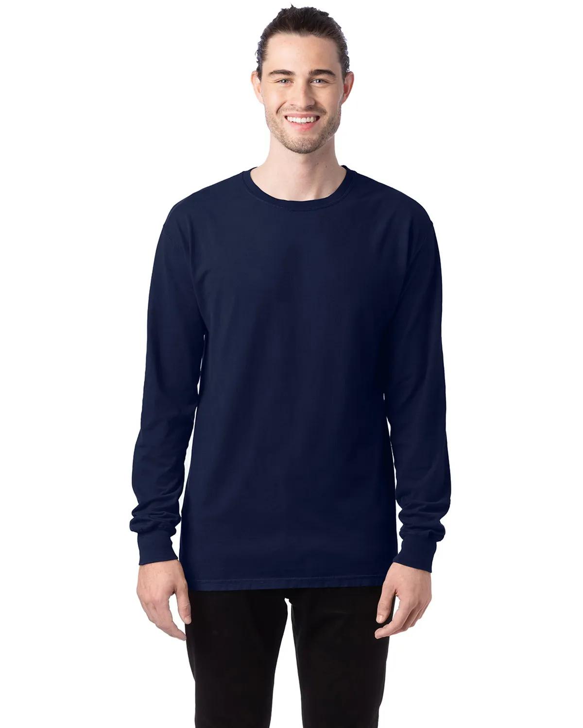 Unisex Garment-Dyed Long-Sleeve T-Shirt 12 of 158