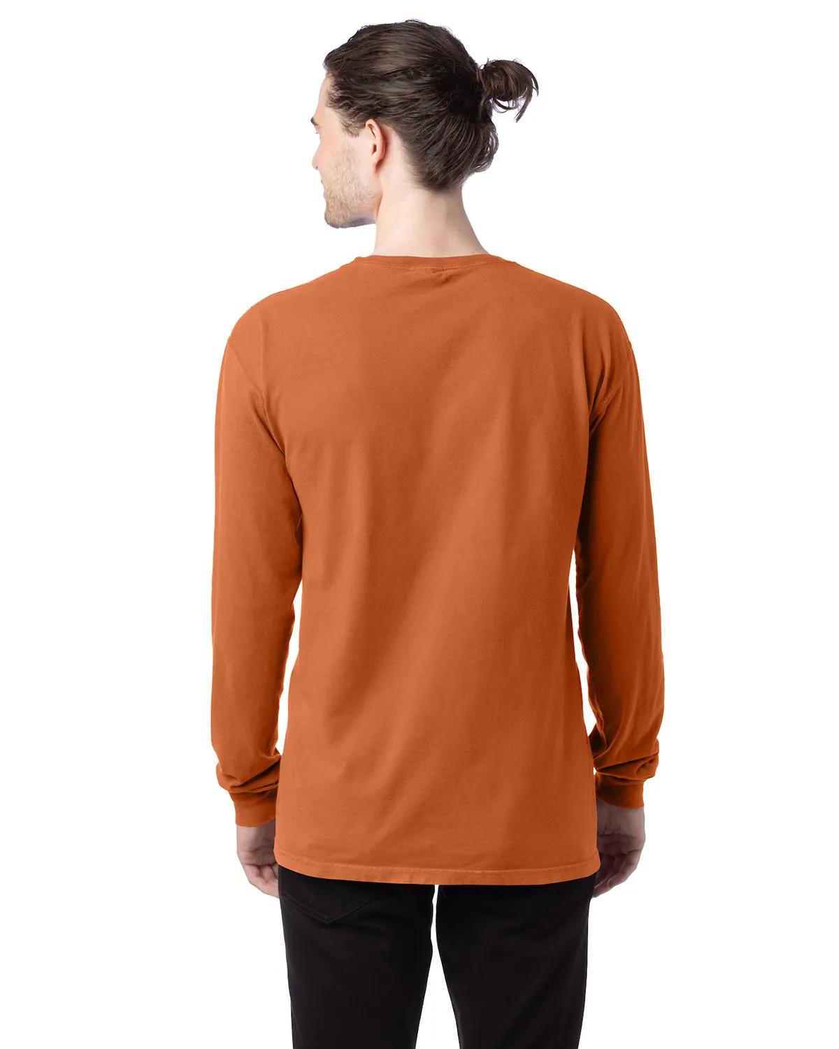 Unisex Garment-Dyed Long-Sleeve T-Shirt 51 of 158