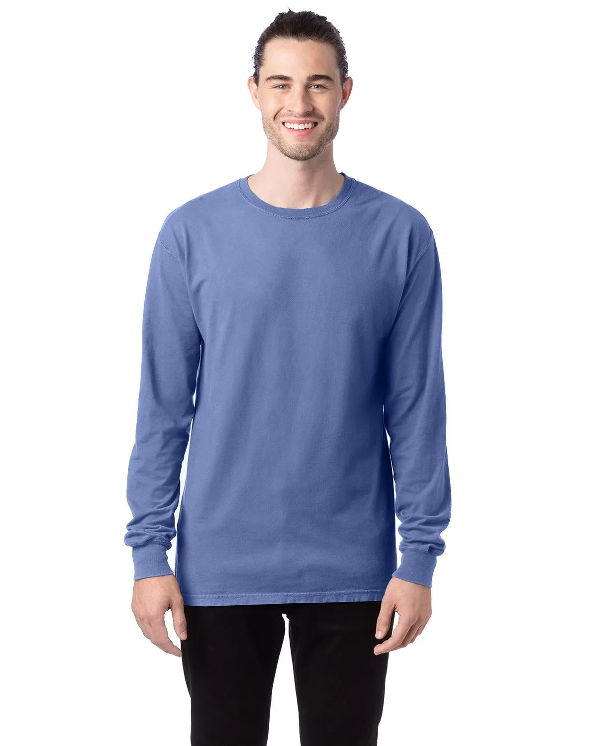 Unisex Garment-Dyed Long-Sleeve T-Shirt 22 of 158