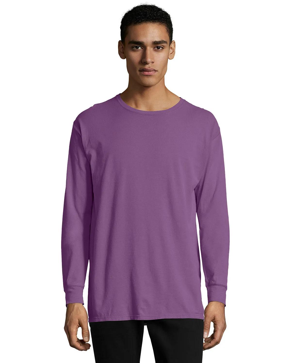 Unisex Garment-Dyed Long-Sleeve T-Shirt