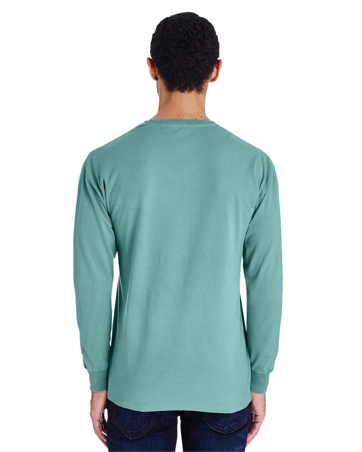 Unisex Garment-Dyed Long-Sleeve T-Shirt 96 of 158