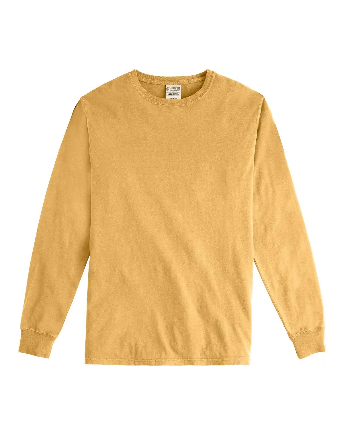 Unisex Garment-Dyed Long-Sleeve T-Shirt 45 of 158