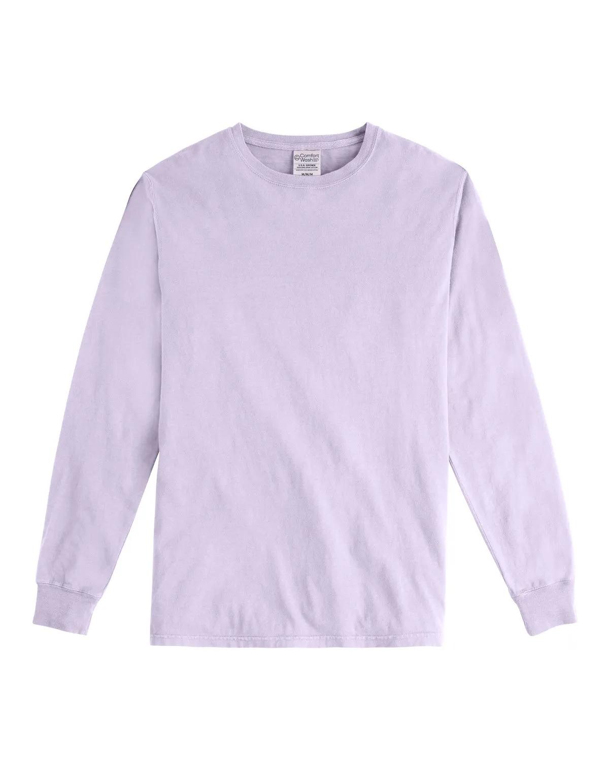 Unisex Garment-Dyed Long-Sleeve T-Shirt 125 of 158