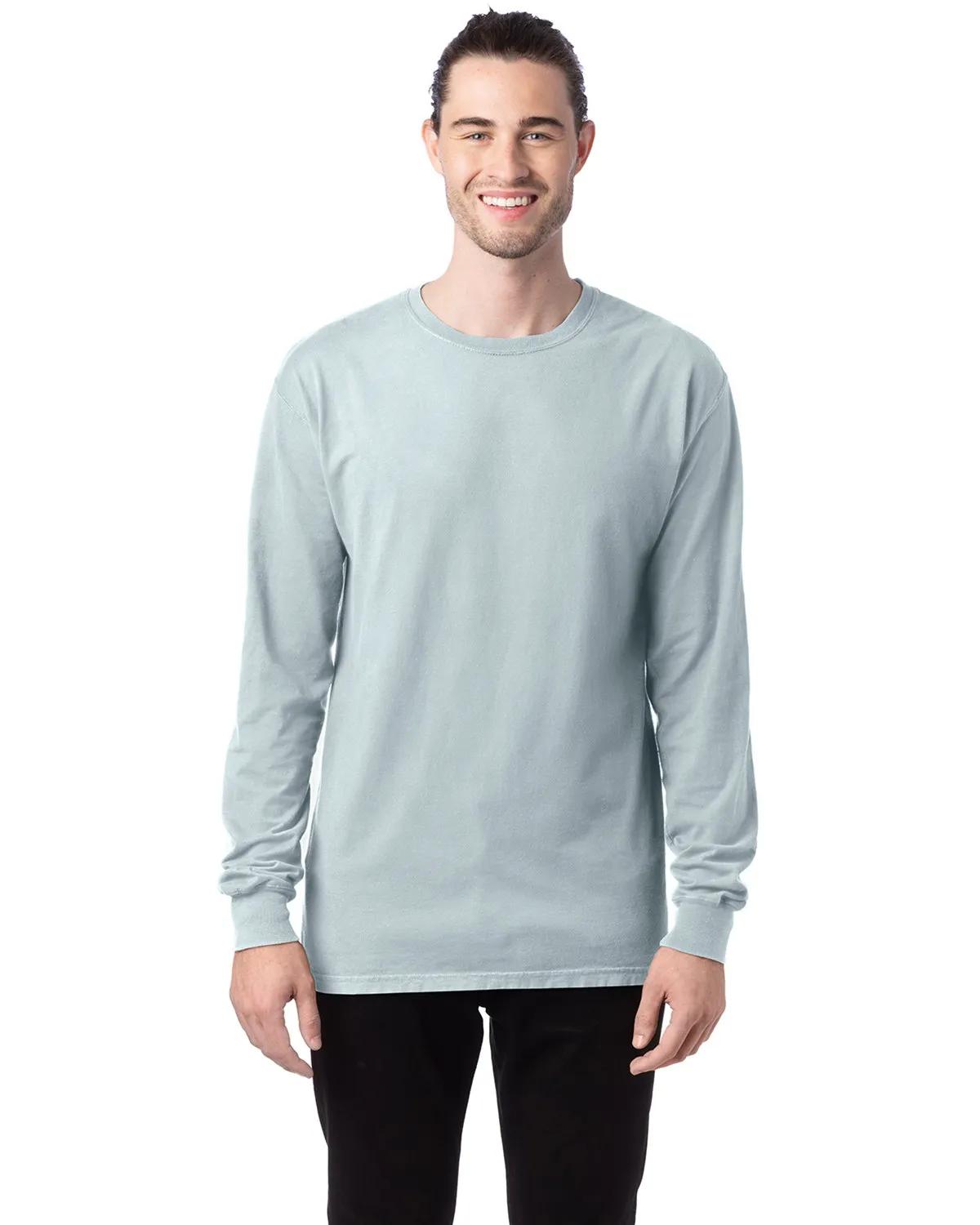 Unisex Garment-Dyed Long-Sleeve T-Shirt 25 of 158