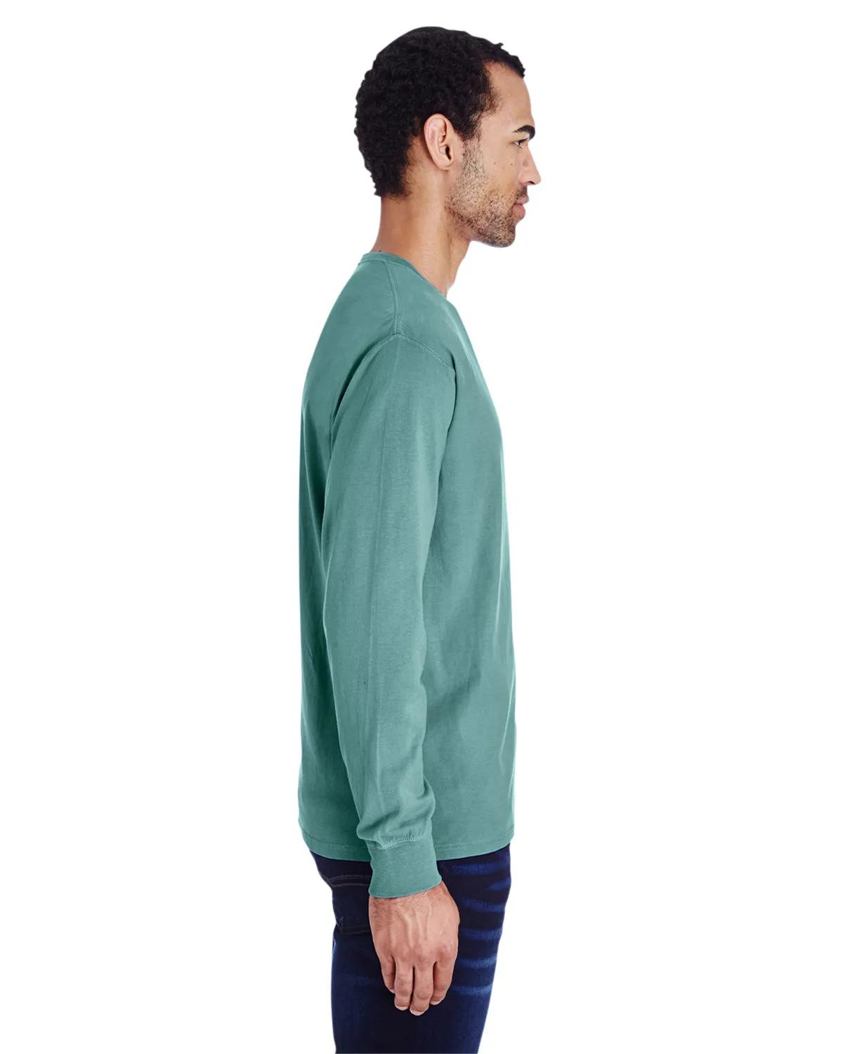 Unisex Garment-Dyed Long-Sleeve T-Shirt 105 of 158