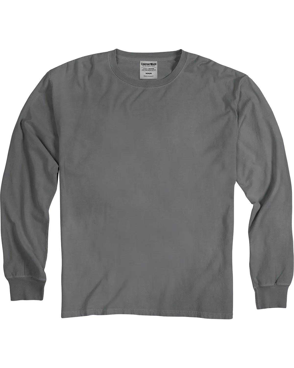 Unisex Garment-Dyed Long-Sleeve T-Shirt 53 of 158