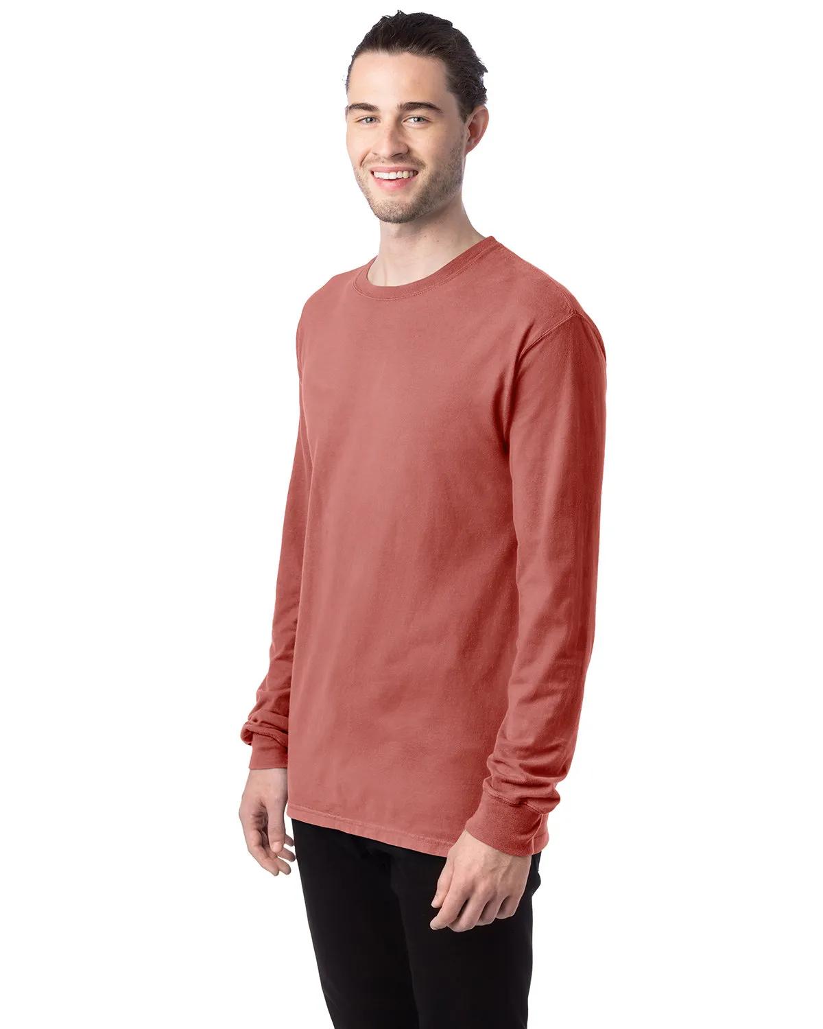 Unisex Garment-Dyed Long-Sleeve T-Shirt 109 of 158