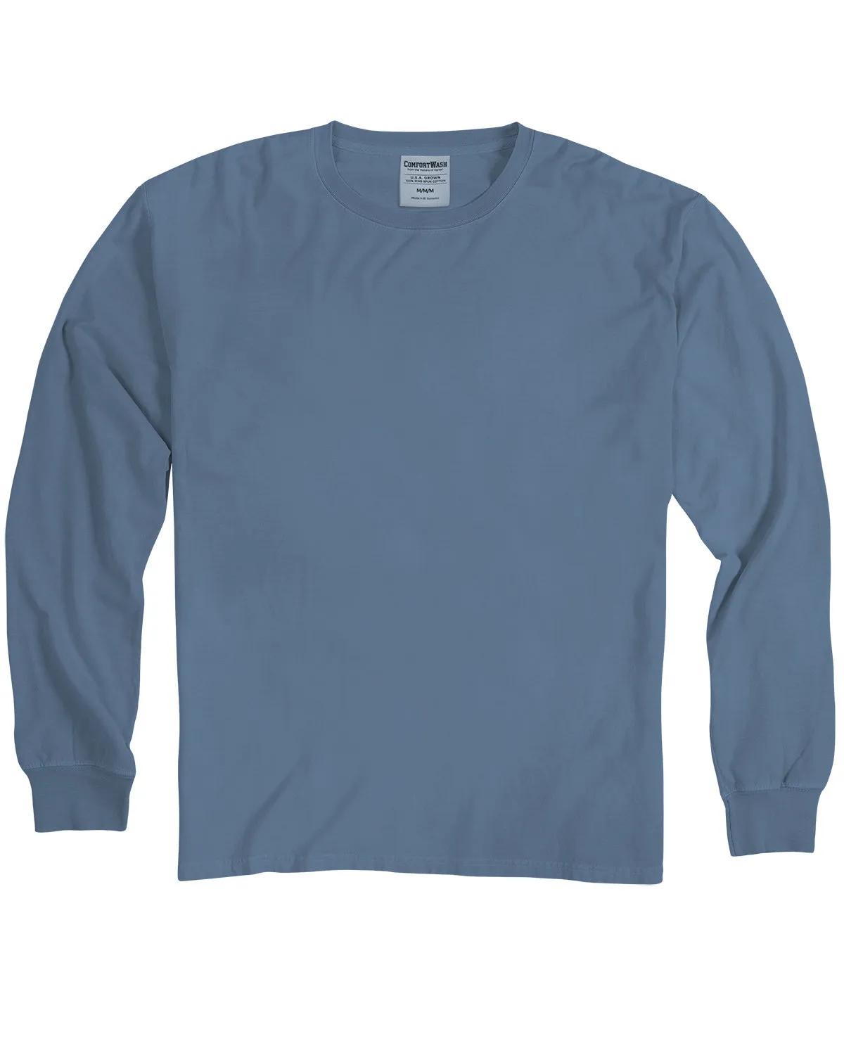 Unisex Garment-Dyed Long-Sleeve T-Shirt 138 of 158