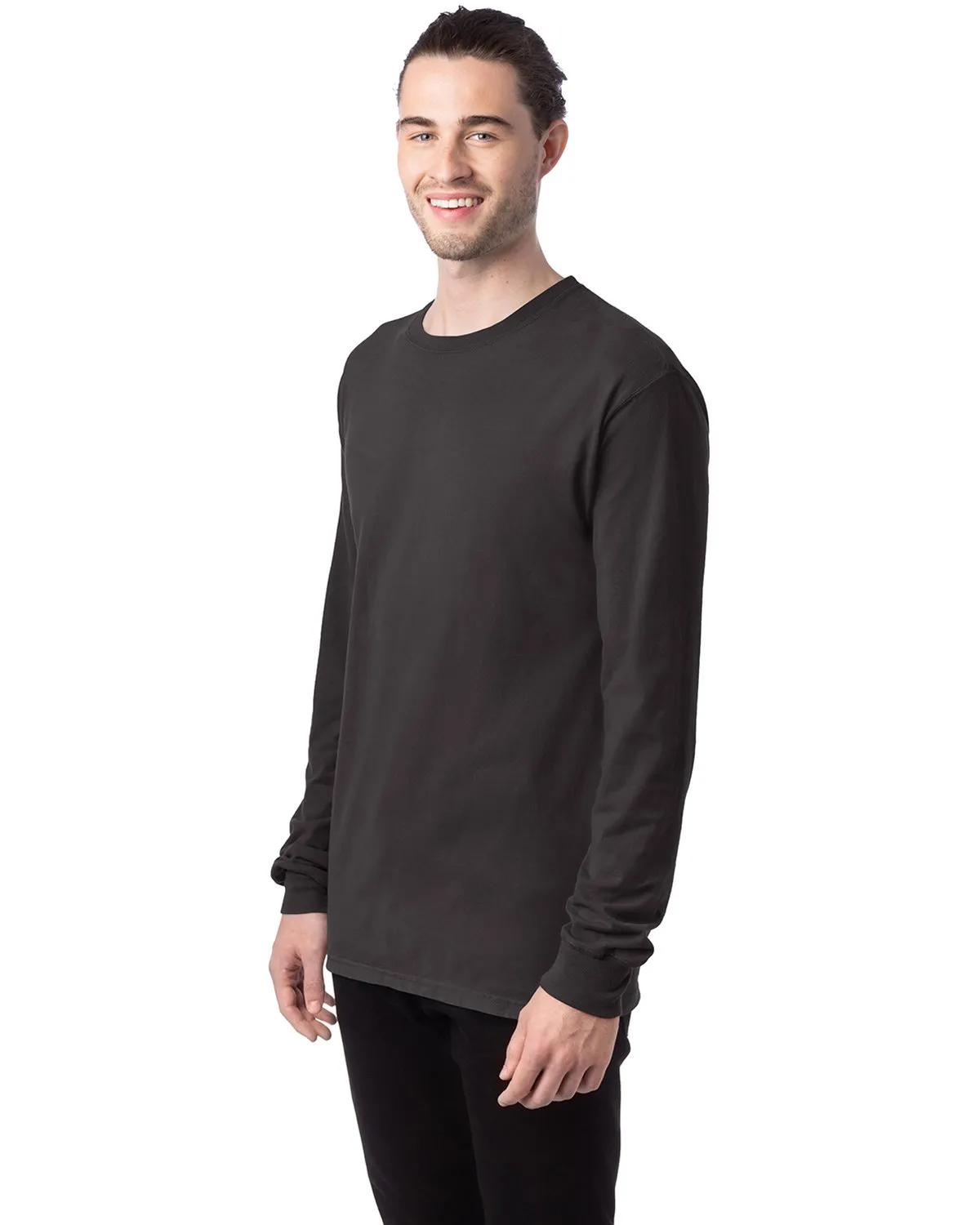 Unisex Garment-Dyed Long-Sleeve T-Shirt 113 of 158