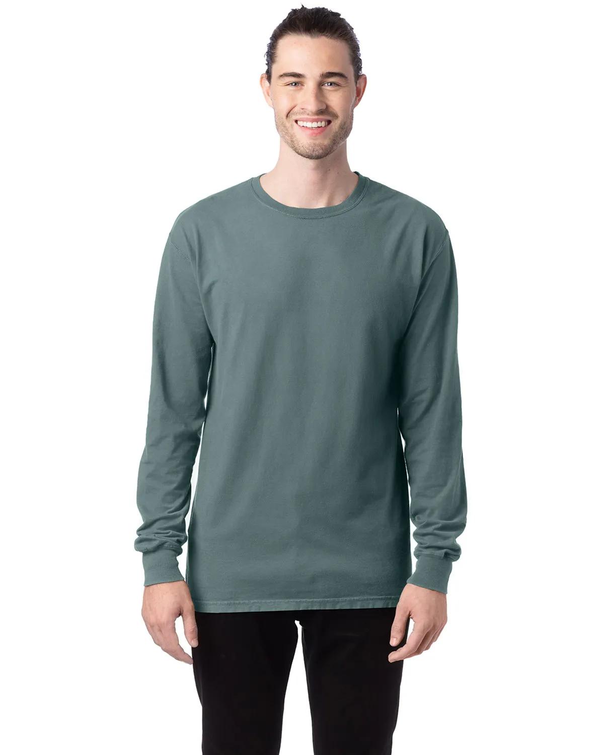 Unisex Garment-Dyed Long-Sleeve T-Shirt 20 of 158