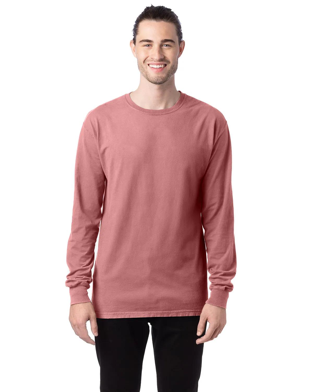 Unisex Garment-Dyed Long-Sleeve T-Shirt 10 of 158