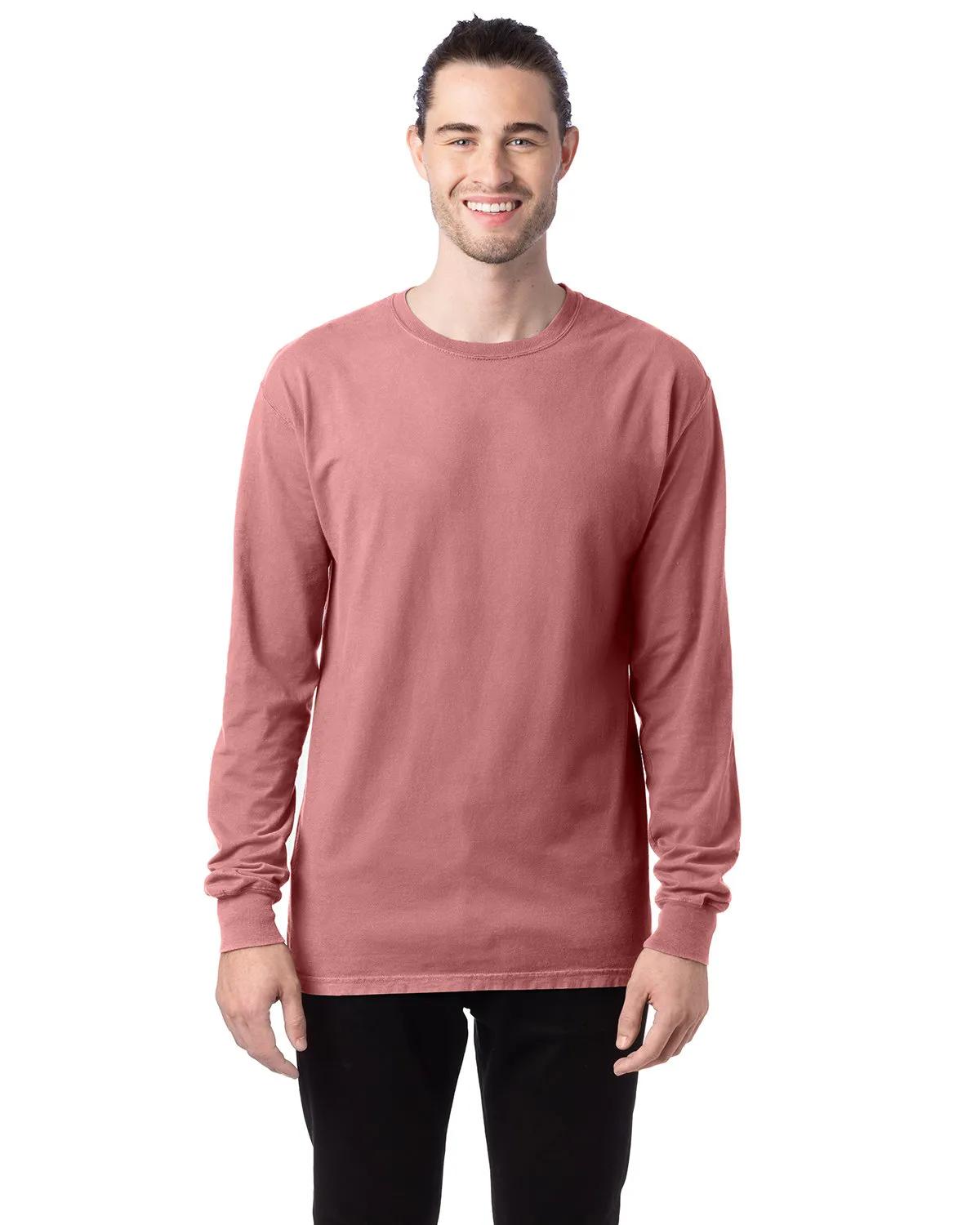 Unisex Garment-Dyed Long-Sleeve T-Shirt 18 of 158