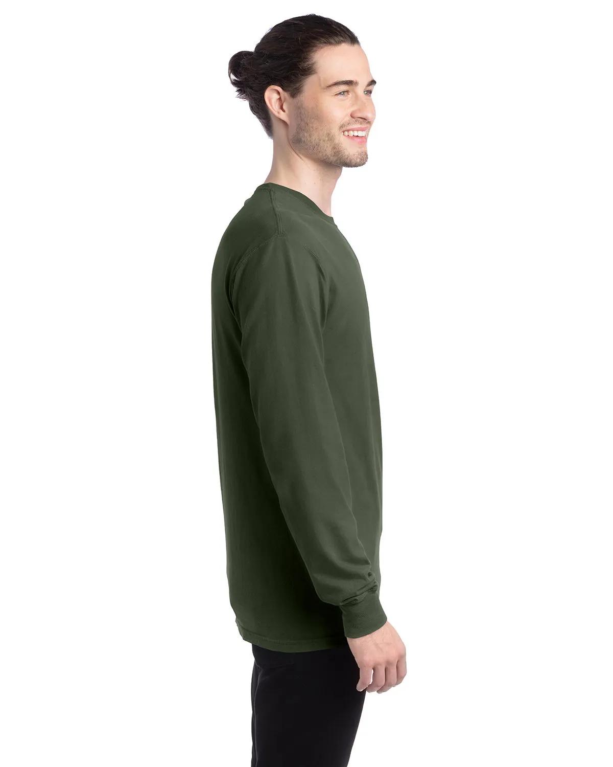 Unisex Garment-Dyed Long-Sleeve T-Shirt 155 of 158