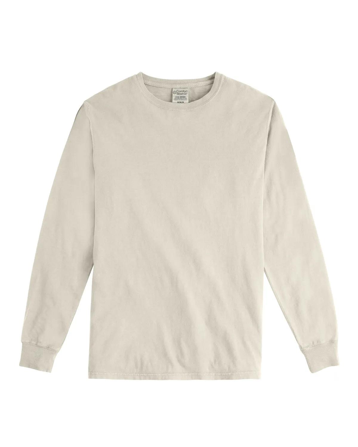 Unisex Garment-Dyed Long-Sleeve T-Shirt 108 of 158