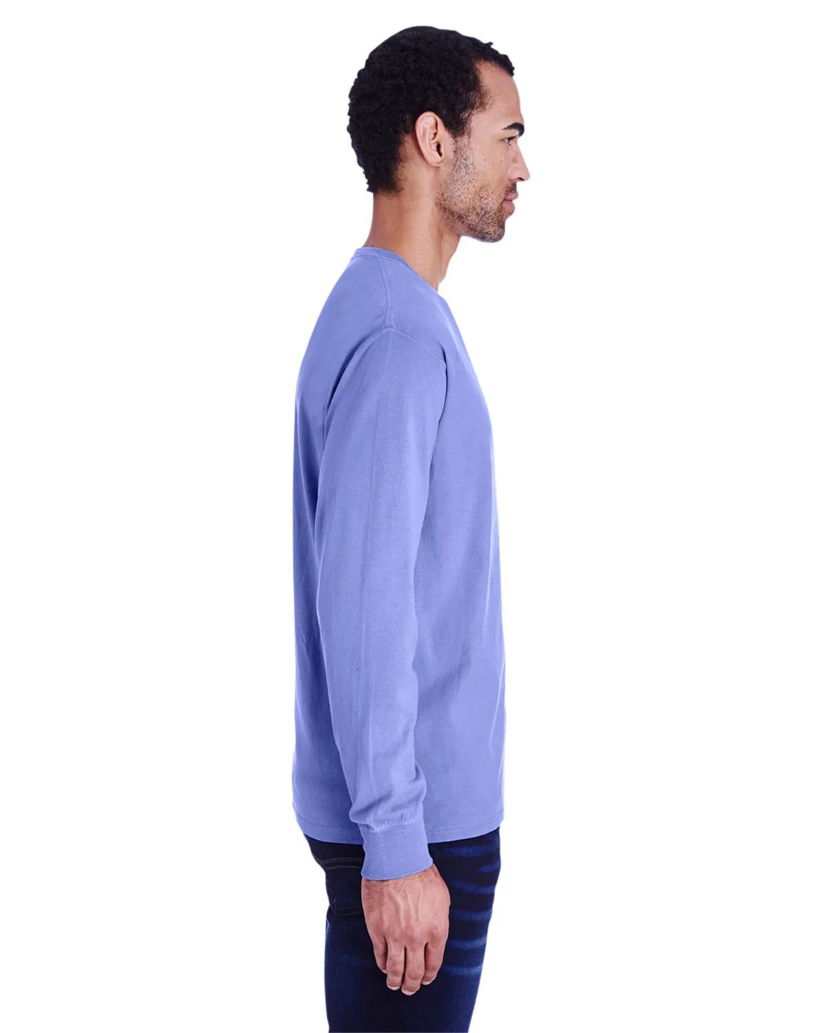 Unisex Garment-Dyed Long-Sleeve T-Shirt 36 of 158