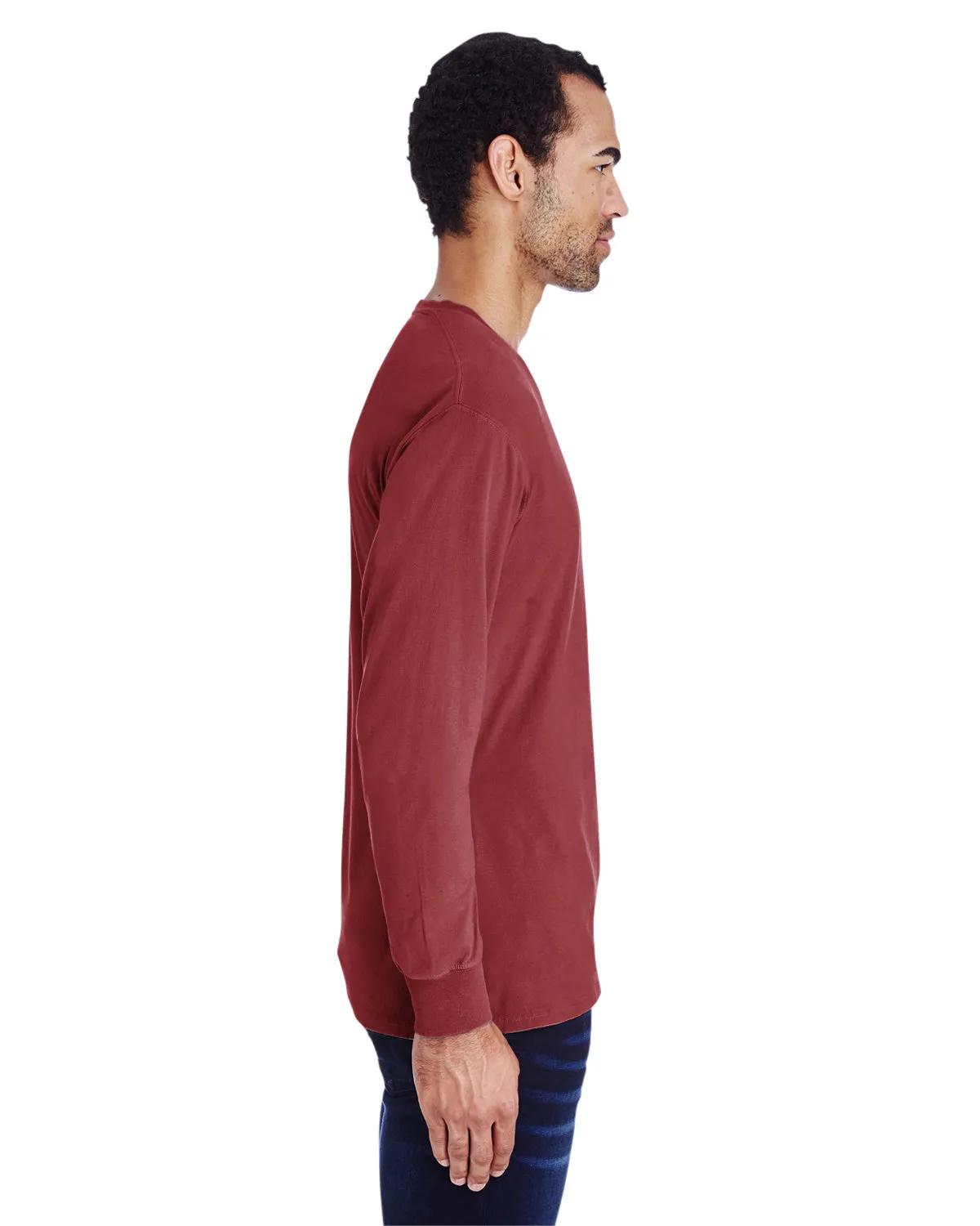 Unisex Garment-Dyed Long-Sleeve T-Shirt 123 of 158