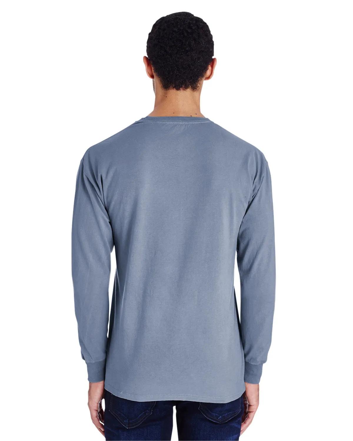 Unisex Garment-Dyed Long-Sleeve T-Shirt 102 of 158
