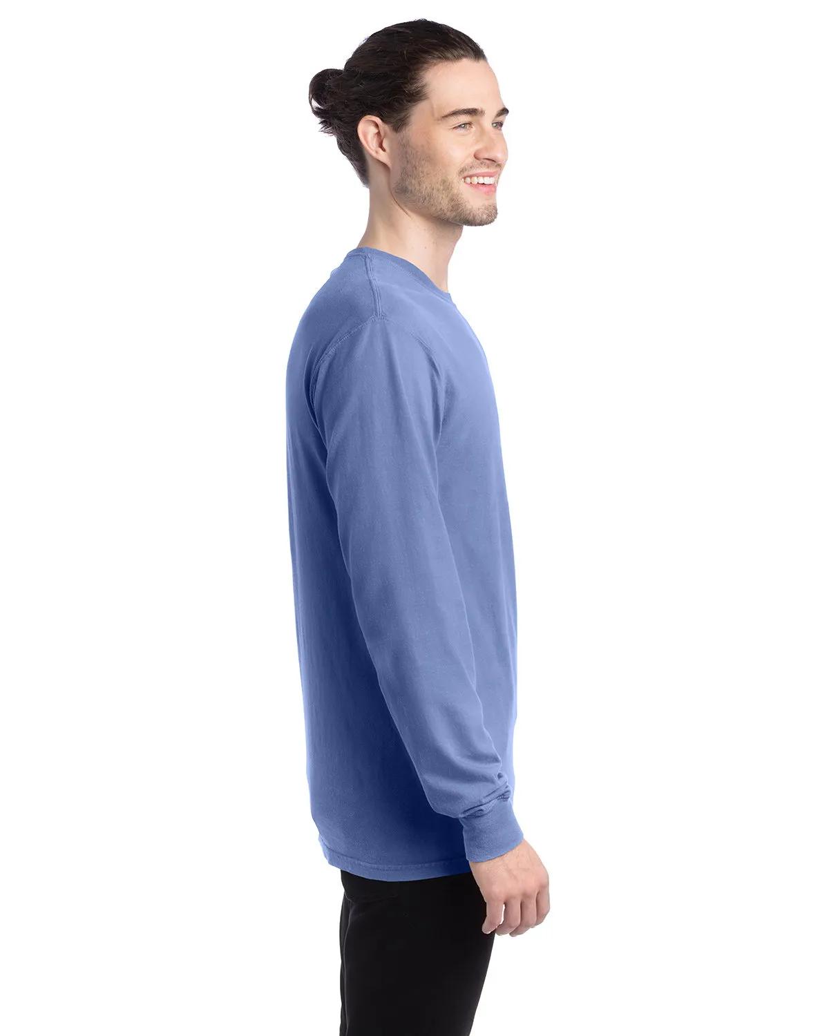 Unisex Garment-Dyed Long-Sleeve T-Shirt 154 of 158